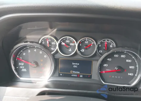 2021 Chevrolet Silverado 1500 4Wd Standard Bed Rst из США, поврежденный, VIN 3GCUYEELXMG107259